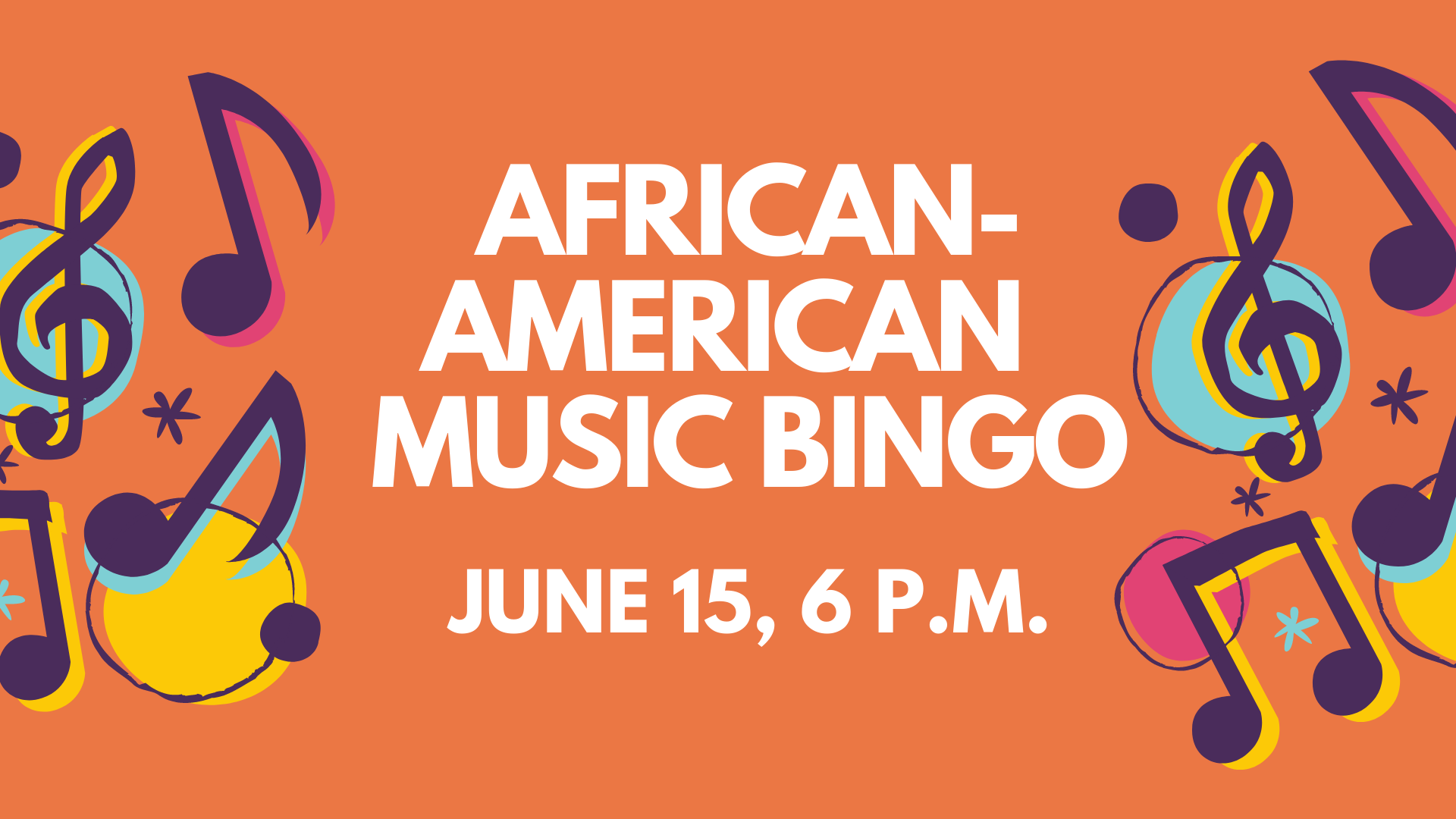 African American Music Bingo