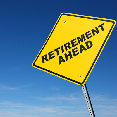 Retirement Ahead sign
