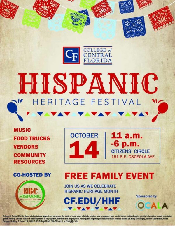Hispanic Heritage flyer